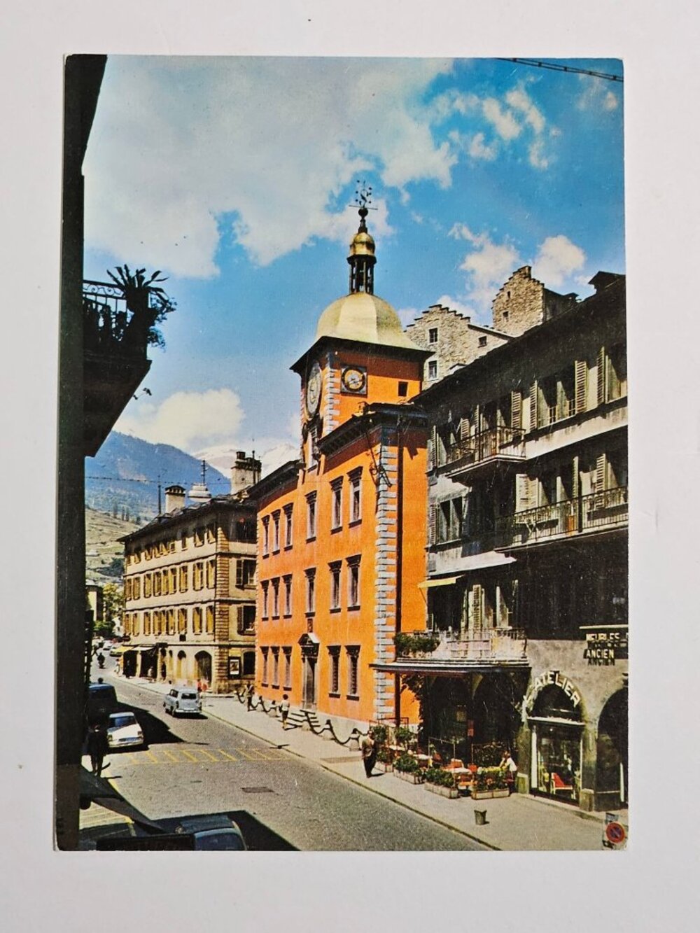 Hôtel de Ville (Town Hall) of Sion canton of Valais Switzerland Postcard